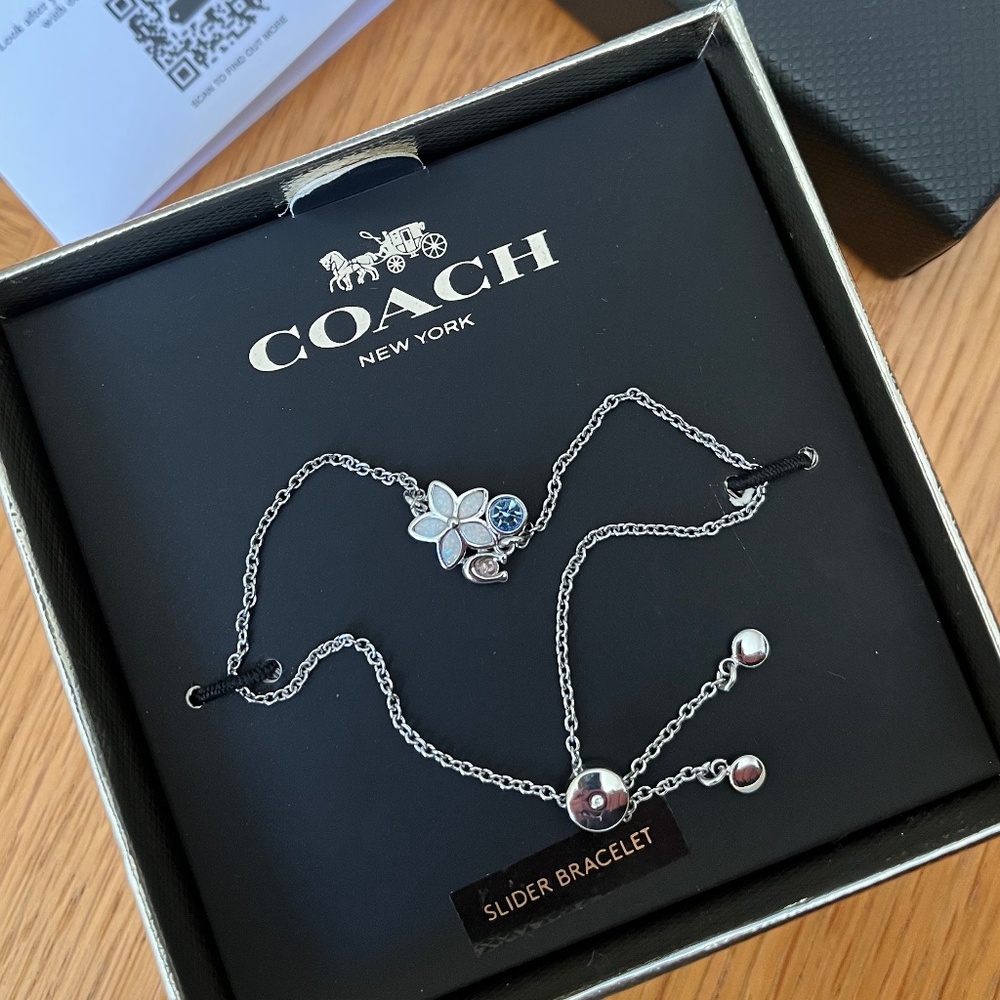Coach Silver Bracelet